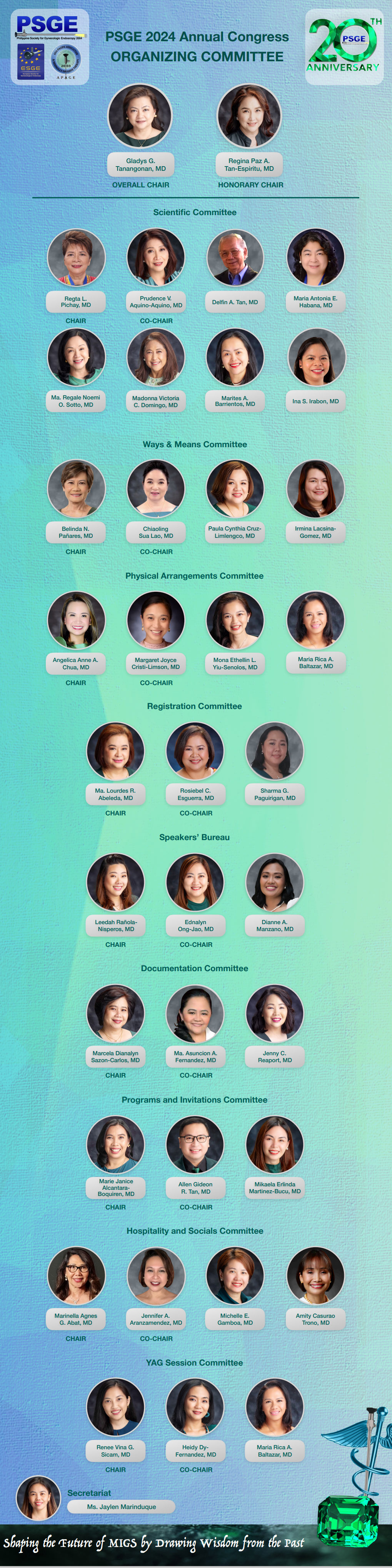 2024 Annual Congress Organizing Committee